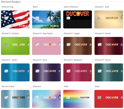 new discover card design.